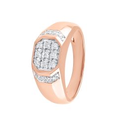 Eclipse Elegance Bold 18KT Gold Ring