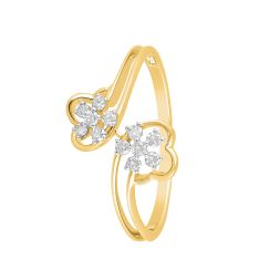 Stunning Floral Diamond Ring
