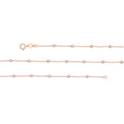 Gleaming Rose Gold Chain