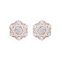 Whispering Winds Diamond Studs Earrings