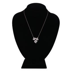 Fine 3-Flower Diamond Necklace