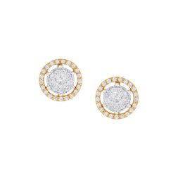 Breathtaking Gold Crown Star Earrings