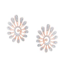 Beautiful Earrings in 14KT Rose Gold