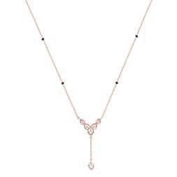 Brilliant Diamond and Rose Gold Mangalsutra