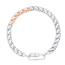 Versatile Dual Metal Bracelet For Men