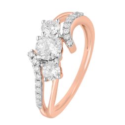 Glorious 18KT Rose Gold Ring