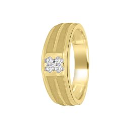 Men's Luxurious Finger in 18KT Yellow Gold