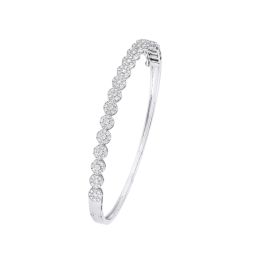 Striking Oval Diamond Bracelet