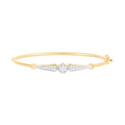 Radiant Yellow Gold and Diamond Bracelet