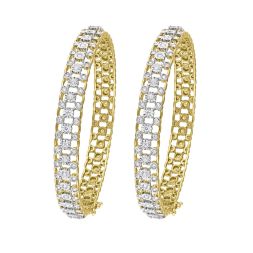 Classic Bangle in 18KT Yellow Gold Set of 2