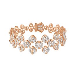 Speckled Design Diamond Bracelet