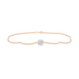 Subtle Square Diamond Embellished Bracelet