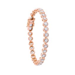 Radiant Diamond Tennis Bracelet