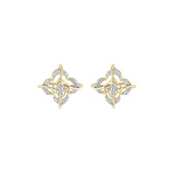 Divine Rose Gold Diamond Earrings