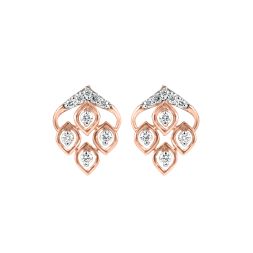 Classic Glamour Diamond Stud Earrings