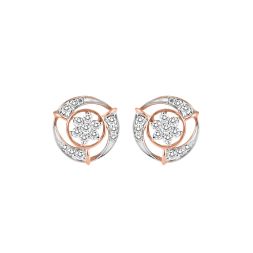 Diamond Dreams Rose Gold Earrings