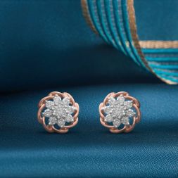 Elegant Diamond Nakshatra Studs