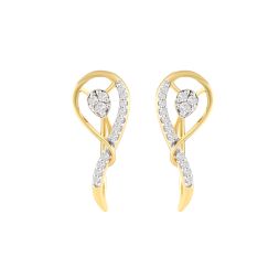 Radiant Nakshatra Design Earcuff Earrings