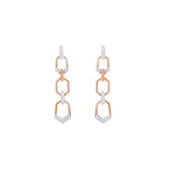 Stylish Geometric Diamond Danglers