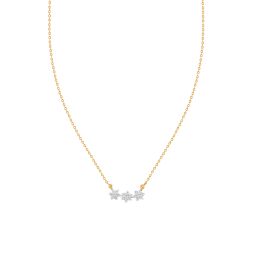 Stylish Nakshatra Design Diamond Chain Necklace