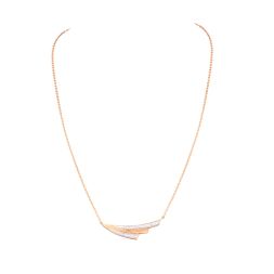 Pretty Rose Gold Chain Necklace