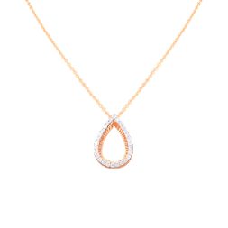 Pretty Rose Gold Diamond Chain