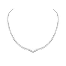 Classic Tennis Diamond Necklace