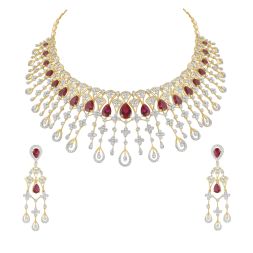 Eternal Splendor Diamond Necklace Set