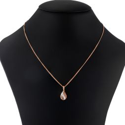 Pear Design Diamond Pendant