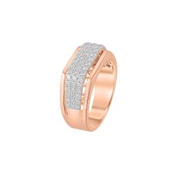 Stylish Men's Diamond Finger Ring