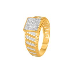 Classic Men's Diamond Finger Ring