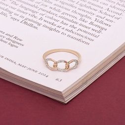 Perfect Circular Diamond Finger Ring