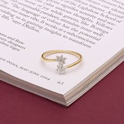 Radiant Nakshatra Diamond Finger Ring