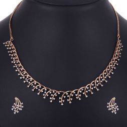 Contemporary Gold Desired Necklace Set