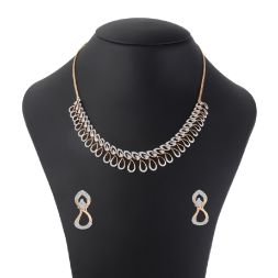 Radiant Sparkle Diamond Necklace Set