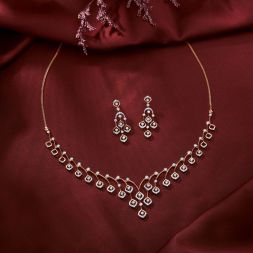 Stellar Splendor Diamond Necklace Set