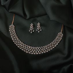 Statement Astra Jewellery Set in 14KT Rose Gold