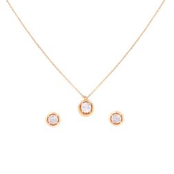 Elegant Story Diamond Necklace Set