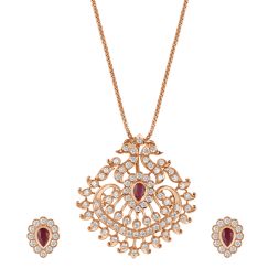 Eternal Sparkle Diamond Pendant Set