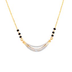 Glamorous Diamond Studded Mangalsutra