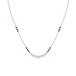 Endless Knot Diamond Mangalsutra