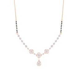 Traditional Rose Gold and Diamond Mangalsutra