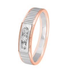 Mesmerising Diamond and Platinum Men's Finger Ring