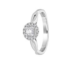 Radiant Platinum Ring