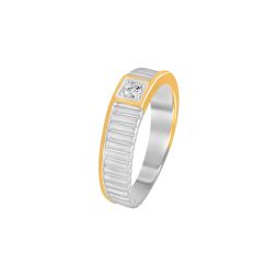 Enigmatic Men's Diamond Finger Band