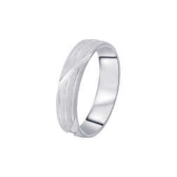 Subtle Platinum Men's Finger Band