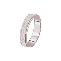 Sleek Dual Metal Men's Ring