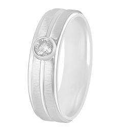 Classic Solitaire Platinum Ring