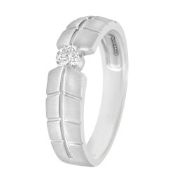 950Pt Men's Diamond Platinum Ring