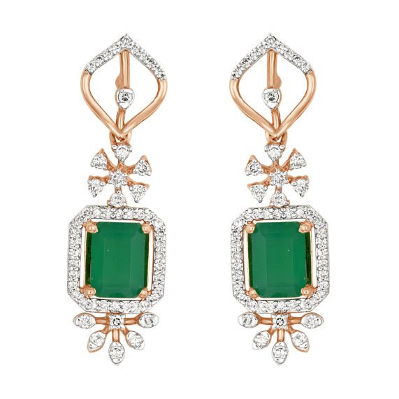 Buy Designer Gemstone and Diamond Jewellery Set ONS22160 D411R1C Online at ORRA